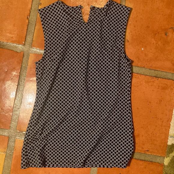 Ann Taylor Petite Black and White Blouse S - Picture 2 of 3